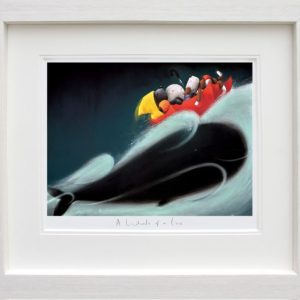 A Whale of a time Framed