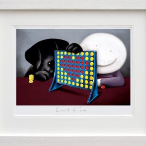 Connect 4 love Framed
