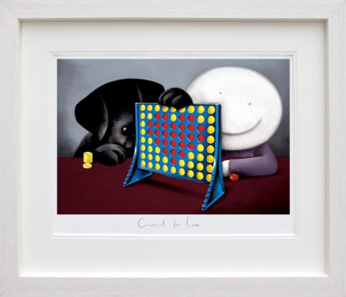 Connect 4 love Framed