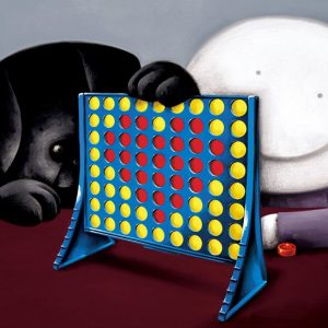 Connect 4 love unFramed