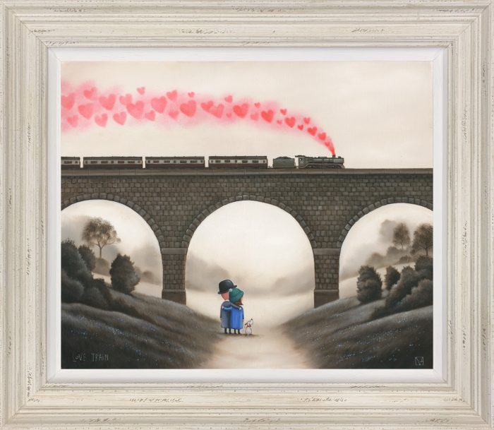 MAE004 Love-Train_Framed