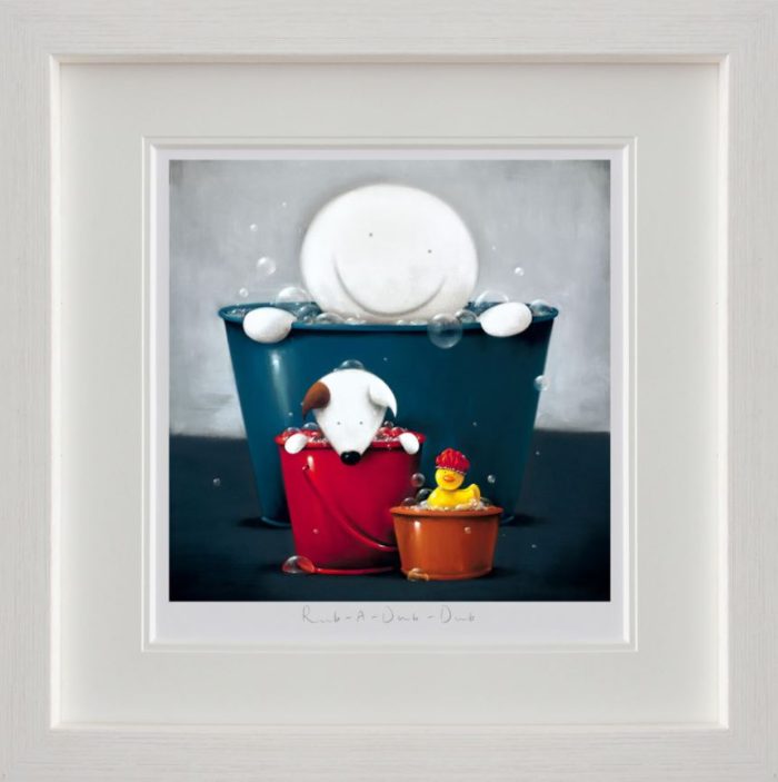 Rub A Dub Dub Framed