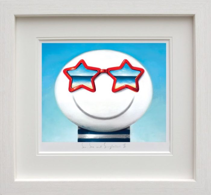 Sun Sea And Sunglasses II FRamed