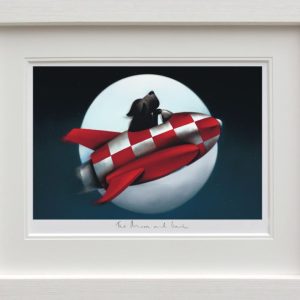 The Moon and Back Framed