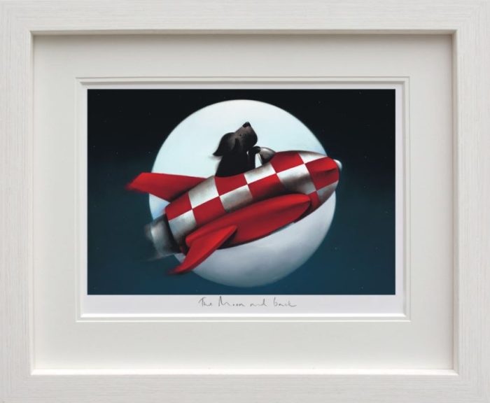 The Moon and Back Framed