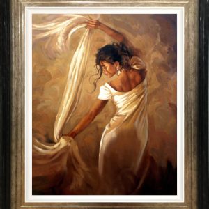dance of satin_Framed